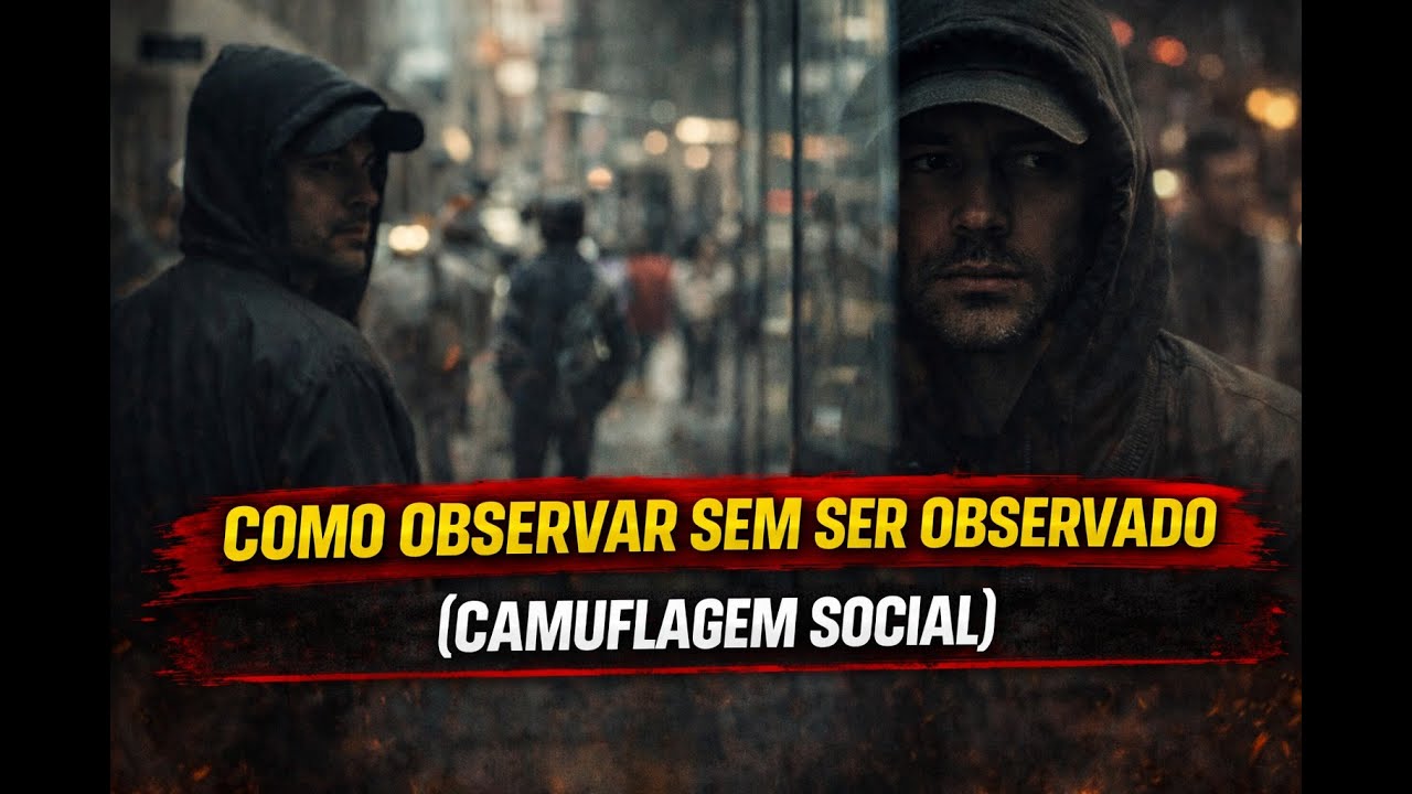 Como observar sem ser observado (camuflagem social)