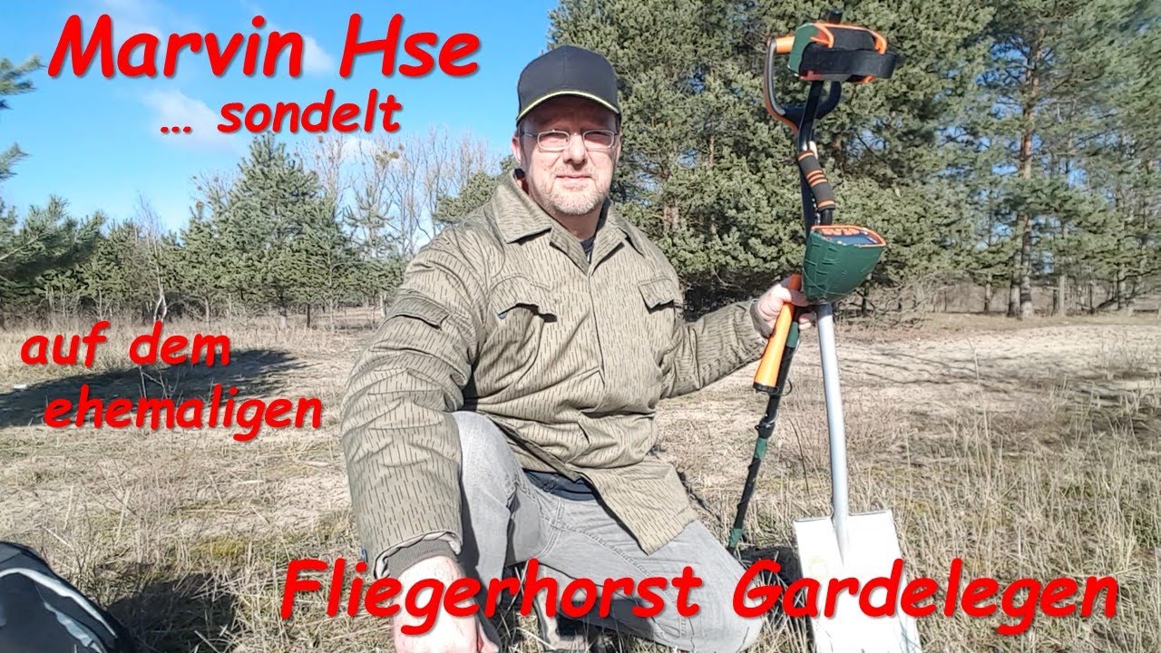 Sondeln auf dem ehemaligen Fliegerhorst Gardelegen