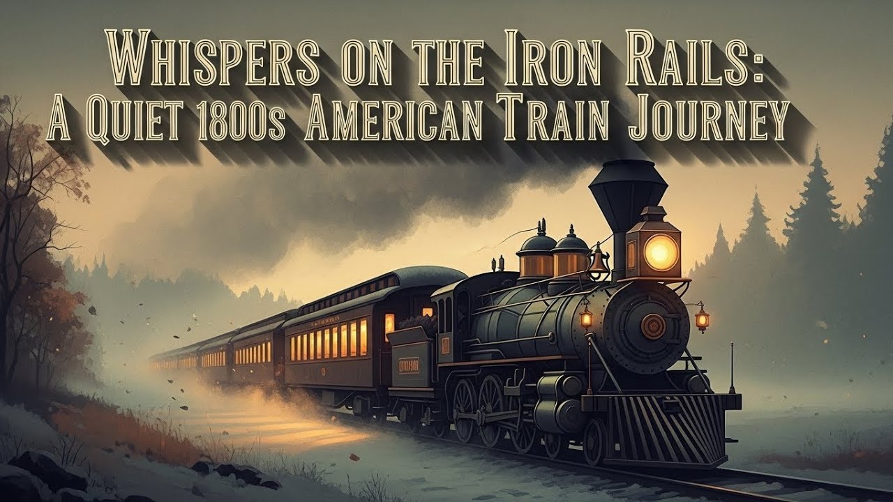 Boring history for sleep | Whispers on the Iron Rails: A Quiet 1800s American Train Journey