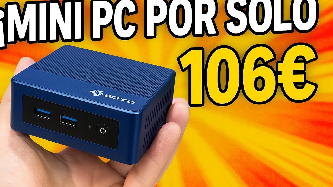 🚀 ¿Un Mini PC por SOLO 106€? UNBOXING y PRUEBA del SOYO M4PLUS 💻🔥 #aliexpress #minipc #unboxing