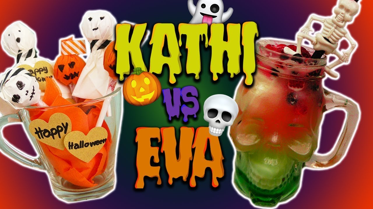 HALLOWEEN Deko & Party Ideen | Süßigkeiten verzieren & Grusel Shake selber machen Sonntag Challenge