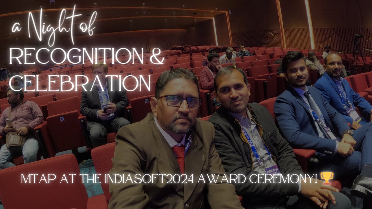 A Night of Recognition and Celebration: mTap at the IndiaSoft2024 Award Ceremony! 🏆✨
