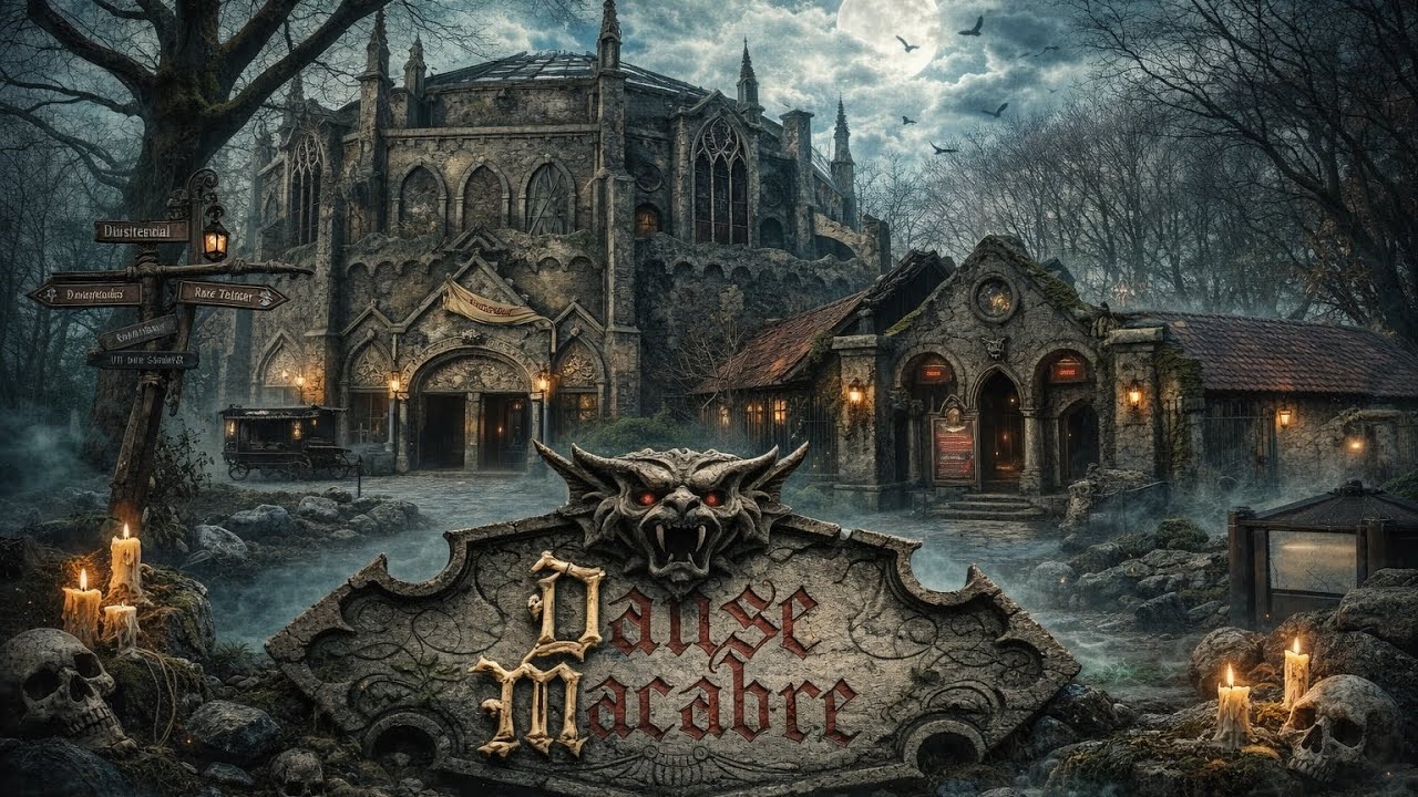 Efteling muziek 💀 Schimmenwals 🎼 René Merkelbach #efteling #dansemacabre 