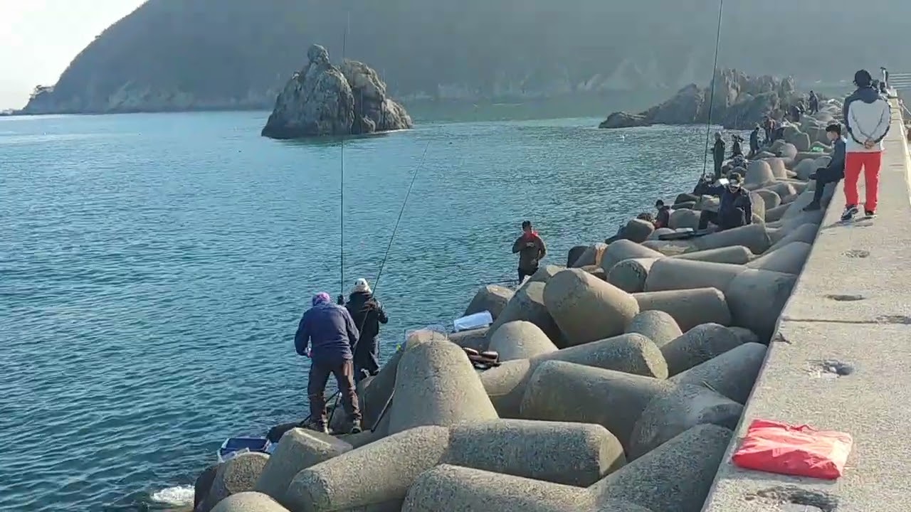 부산 가덕도 새바지  Busan Gadeokdo Daehang Saebagi Breakwater