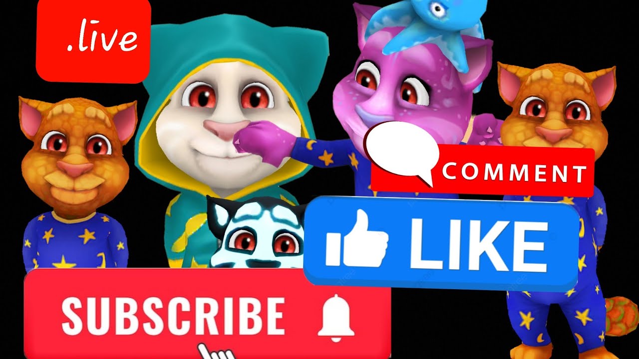 🔴live talking tom part-0 #live