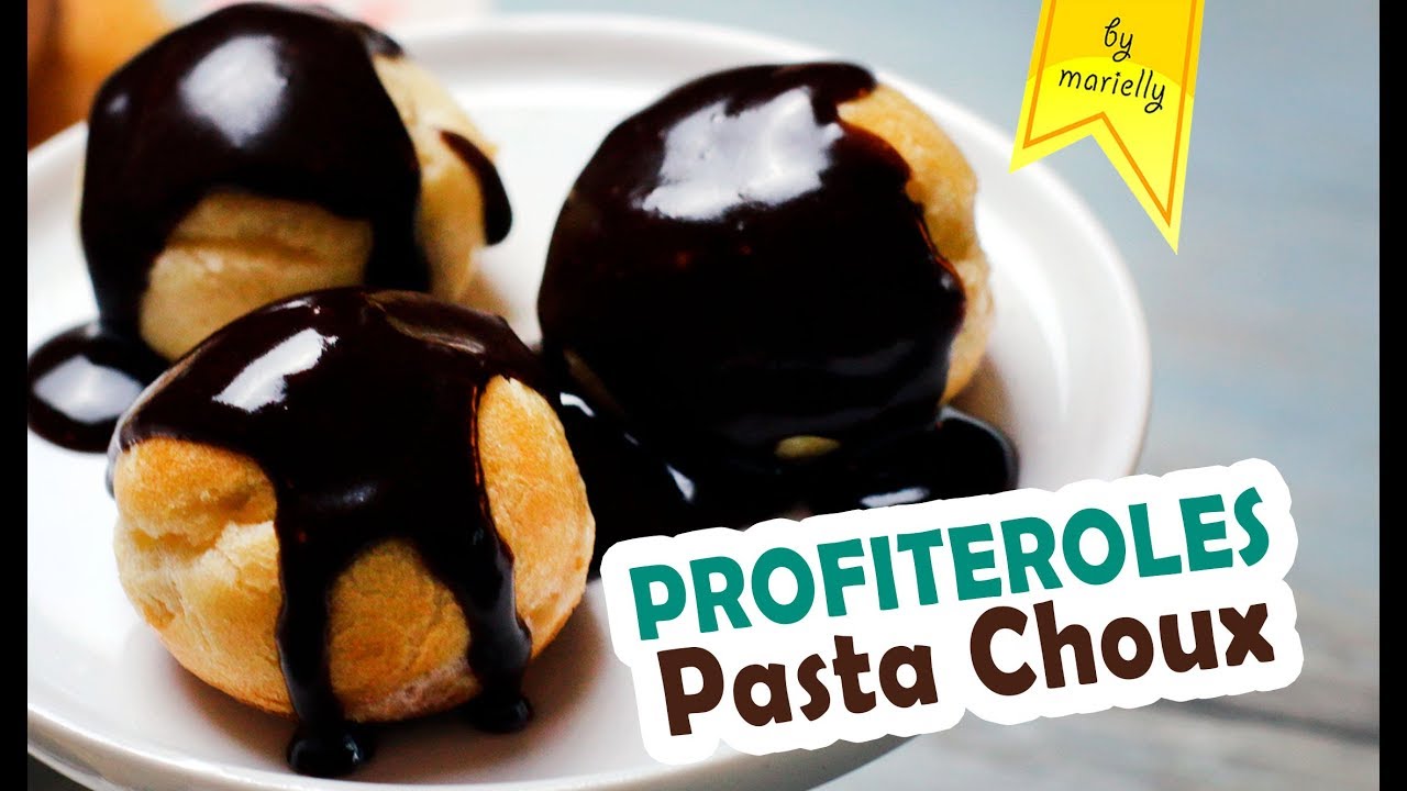 LA MEJOR RECETA DE PROFITEROLES | Pasta CHOUX | by MARIELLY