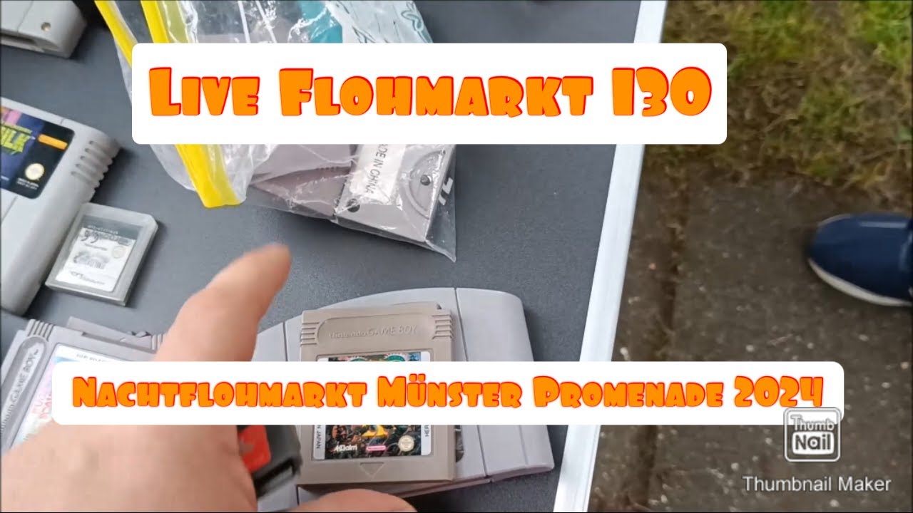 Live Flohmarkt 130 Nachtflohmarkt Münster Promenade 2024