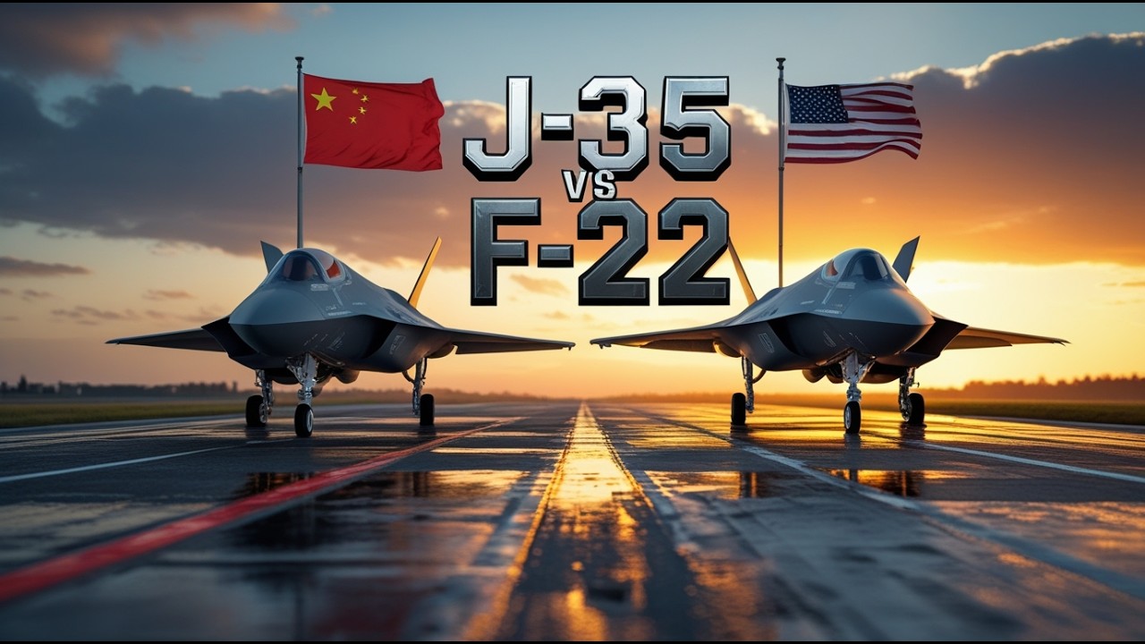 J-35 vs F-22 Кто Победит в Воздушной Дуэли Пятого Поколения