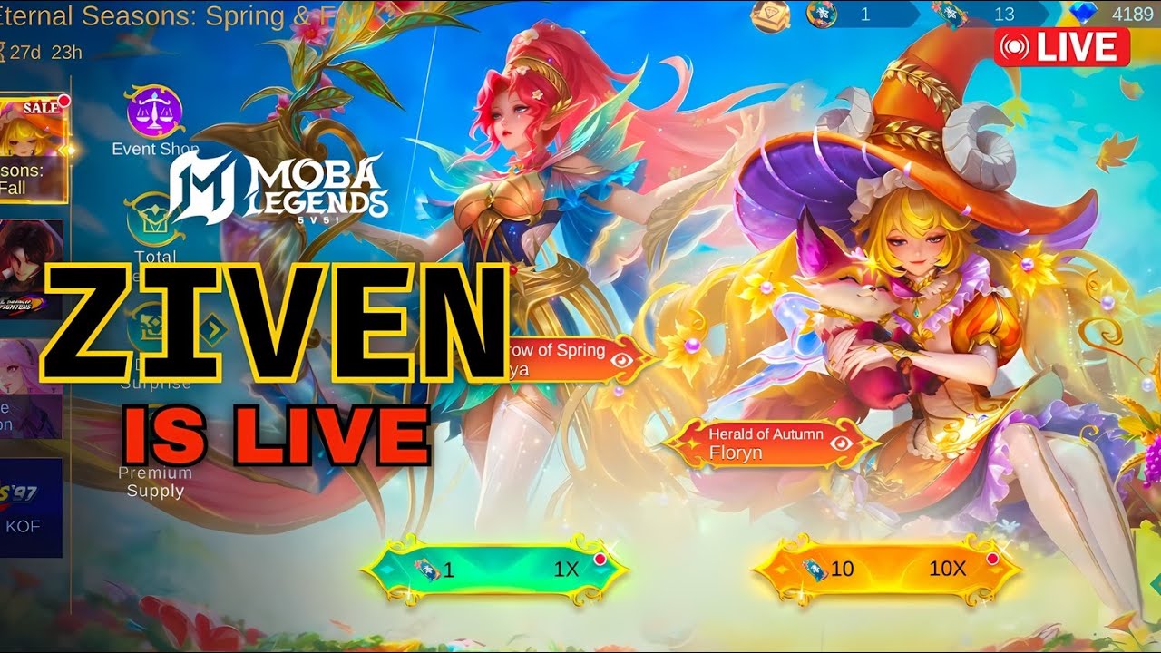ETERNAL SEASONS Phase 1 Draw | Moba Legends