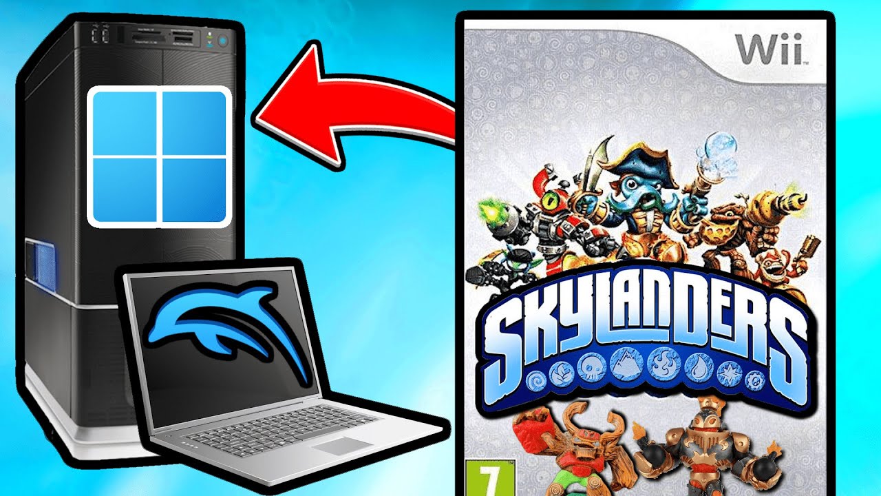 Как играть в Skylanders на ПК! (Эмулятор Dolphin)