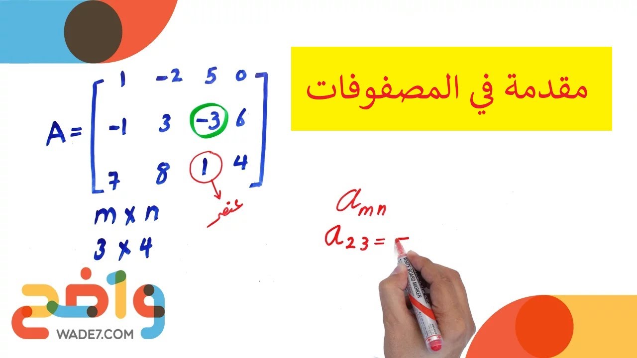 رياضيات مسارات 1-2: مقدمة في المصفوفات