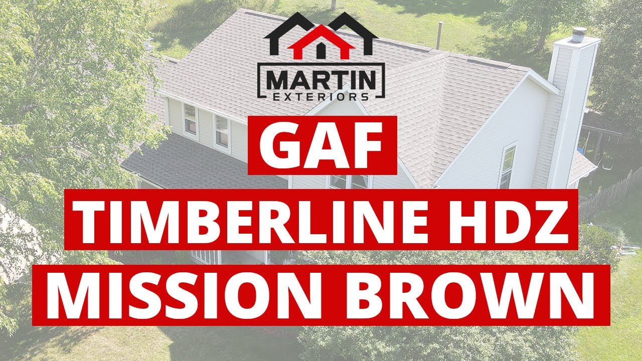 GAF Timberline HDZ Mission Brown | Martin Exteriors