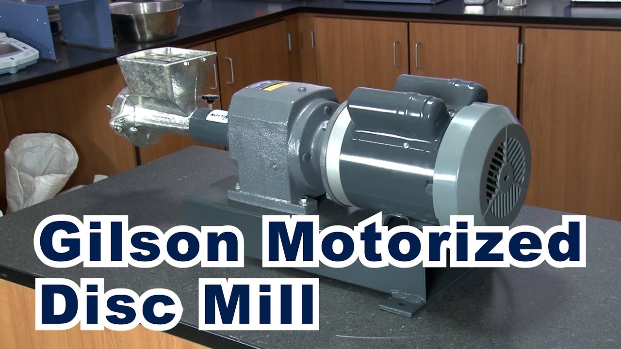 Gilson Motorized Disk Mill (LC-82)