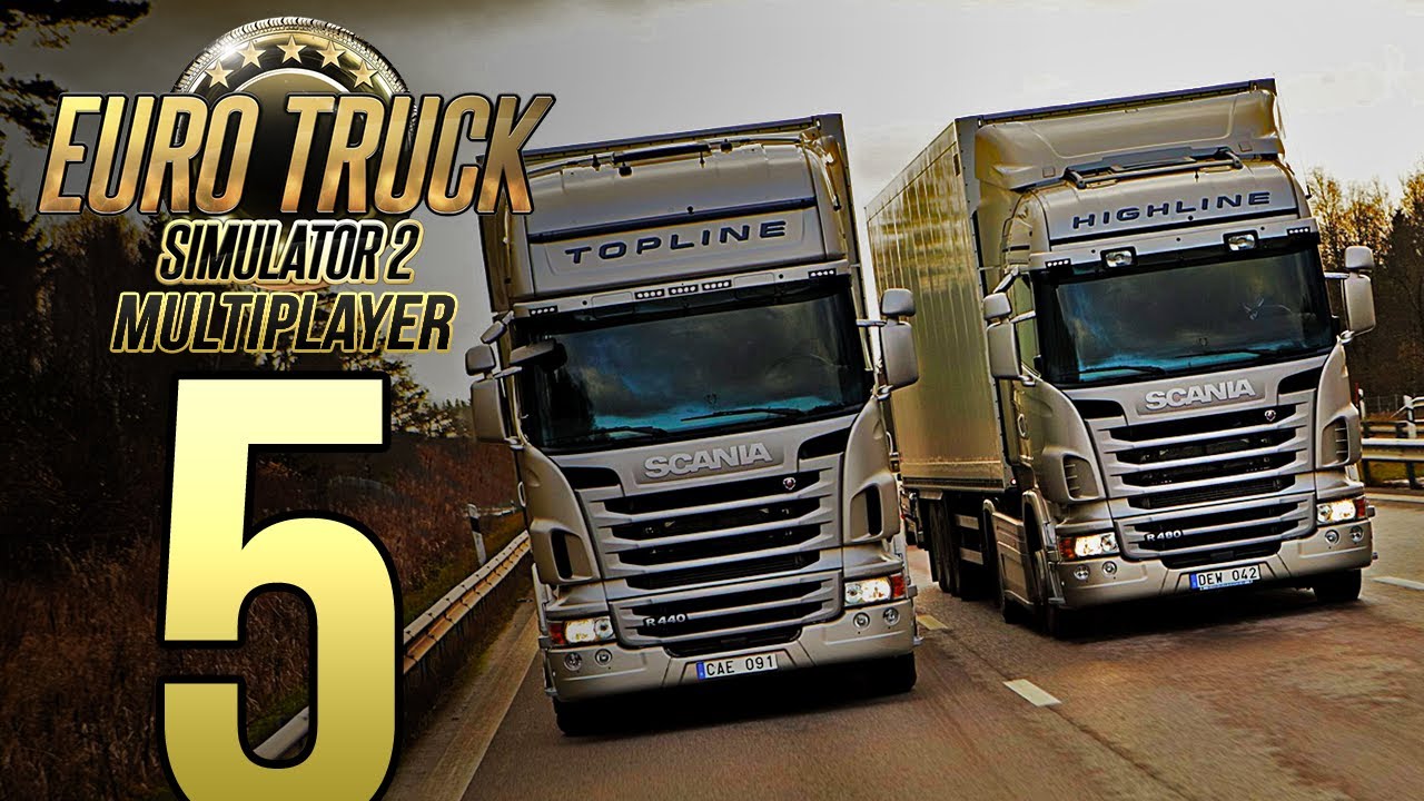 ETS 2 Multiplayer Mod - Episode 5 - Wrong Side!