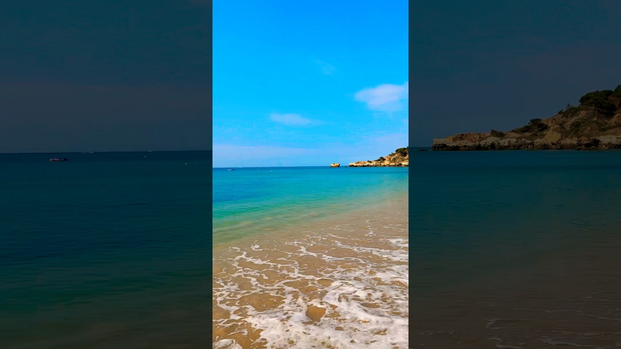 Tranquil Ocean Waves | Pure Beach Serenity🐙🐠 #OceanWaves #BeachVibes #RelaxingSound #PeacefulOcean