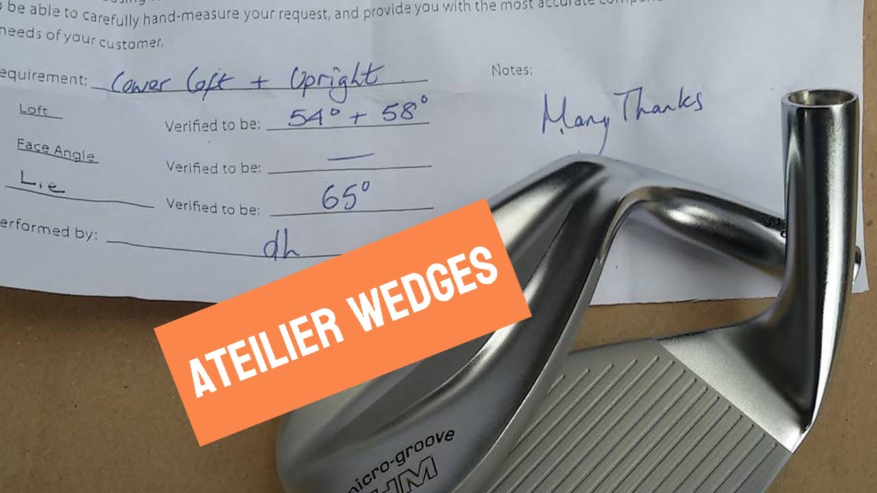 FITTING / ASSEMBLAGE DE WEDGES