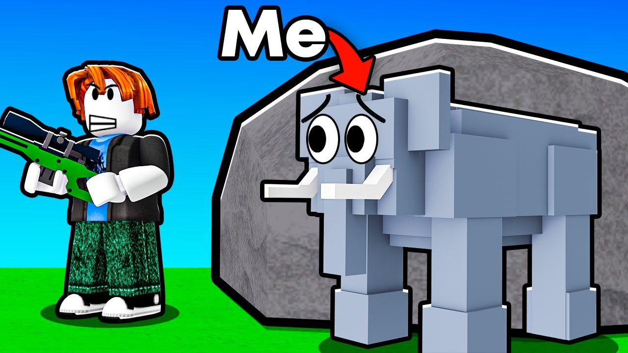 Finding INSANE hiding spots in Roblox Zoo or Oof!