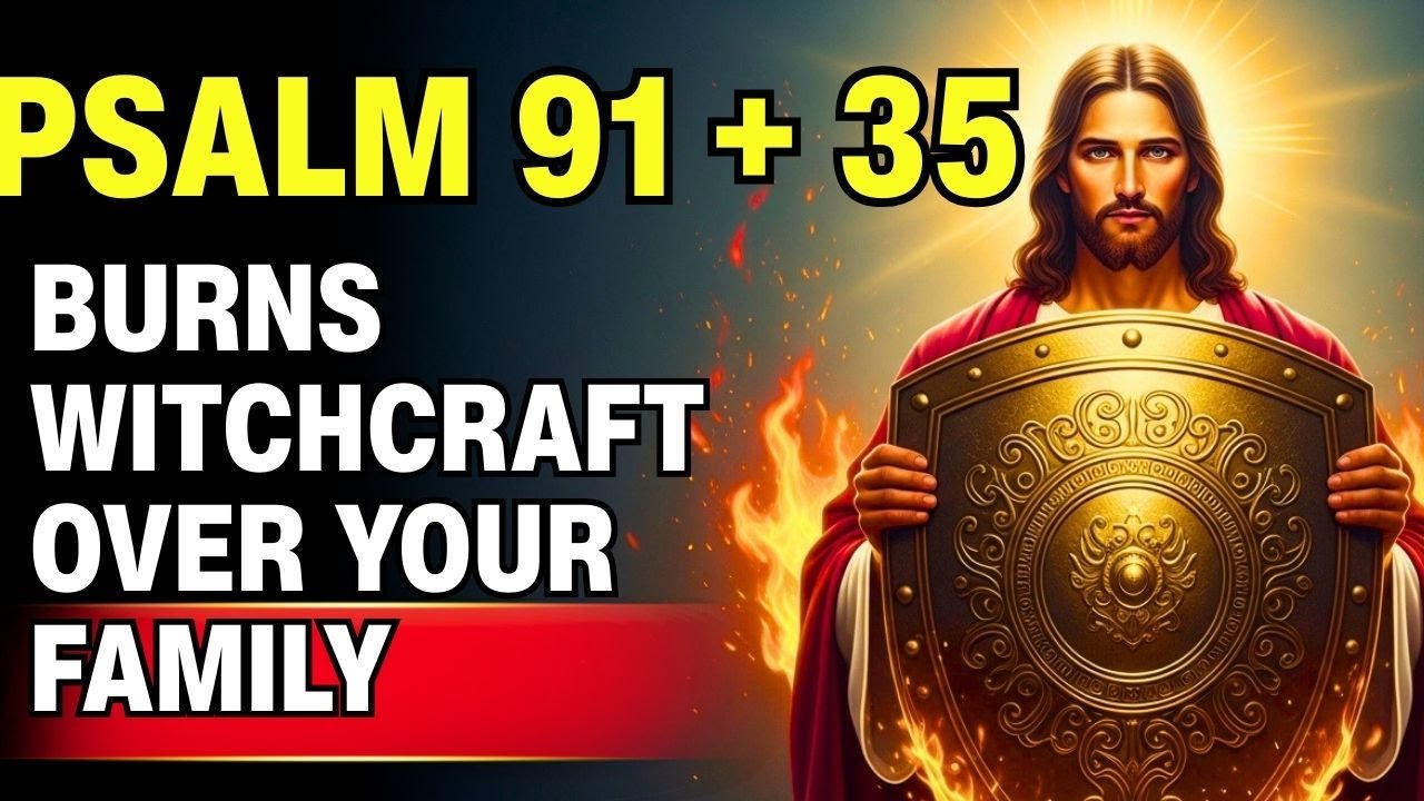 🔥 Psalm 91 and 35 together DISINTEGRATE family witchcraft: results in 12 hours