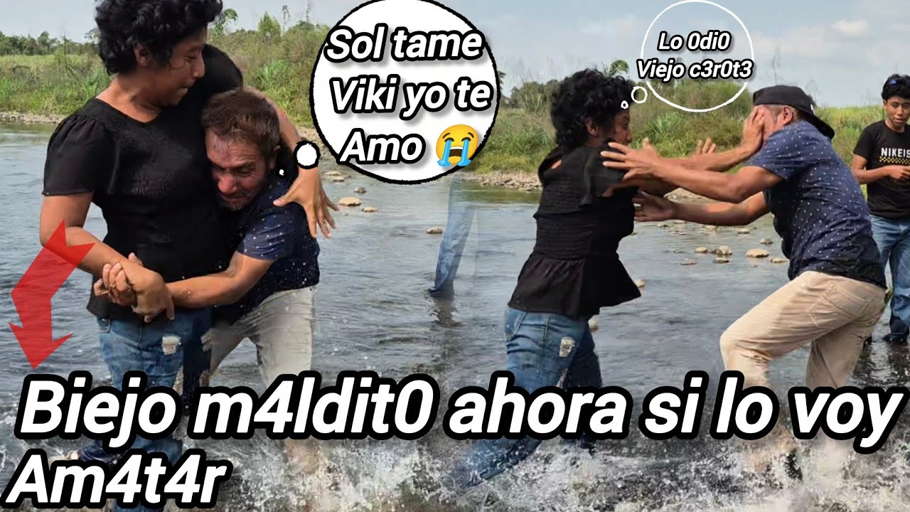 Esta vez VITAMINAS no se dejó y b0t0 a DOÑA VICKY en el rio