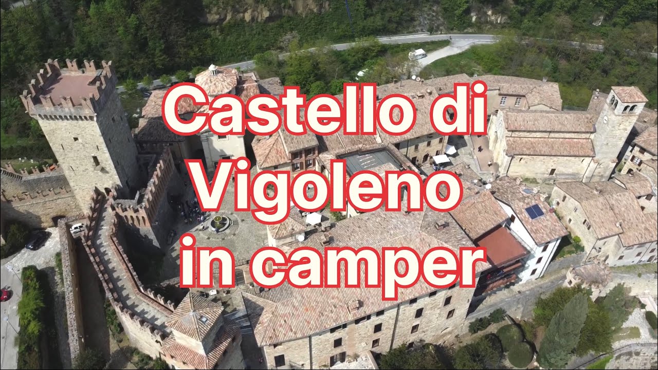 Castello di Vigoleno in camper