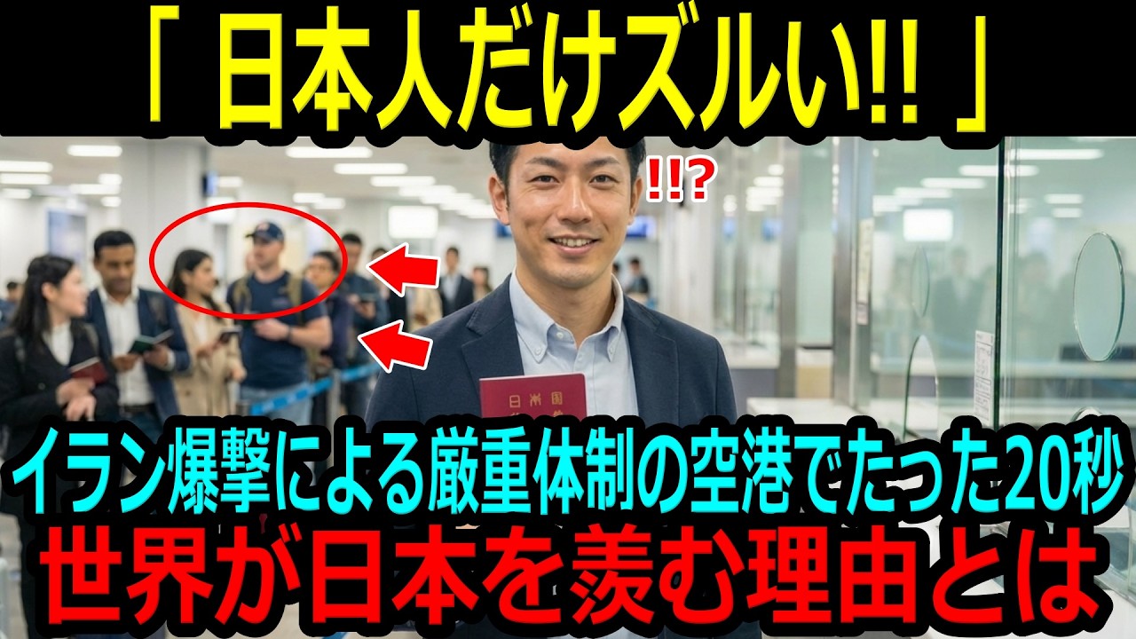 【海外の反応】「日本人だけズルい！」3時間並んだアメリカ人、日本人が“20秒通過”する瞬間を見て号泣…その理由を知り、偏見→称賛への逆転した真実とは