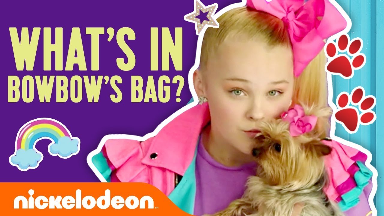 BowBow's Tricks + What's in BowBow's Doggie Bag 🐶 JoJo Siwa | #NickStarsIRL