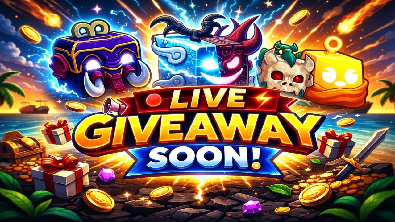 Giveaway Soon😀| Roblox| Blox fruit |