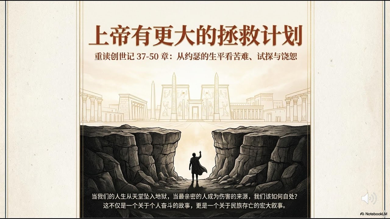 上帝有更大的拯救计划（重读约瑟的故事）
