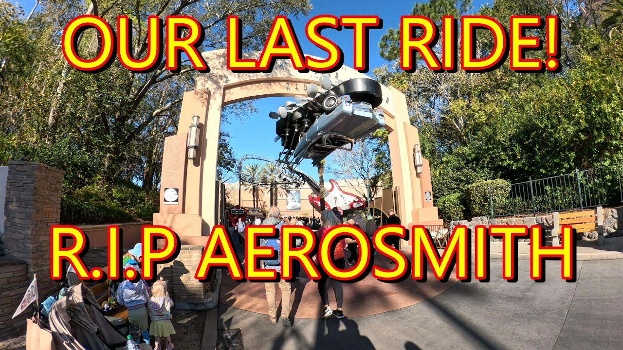 Our LAST Rock N Roller Coaster Ride!