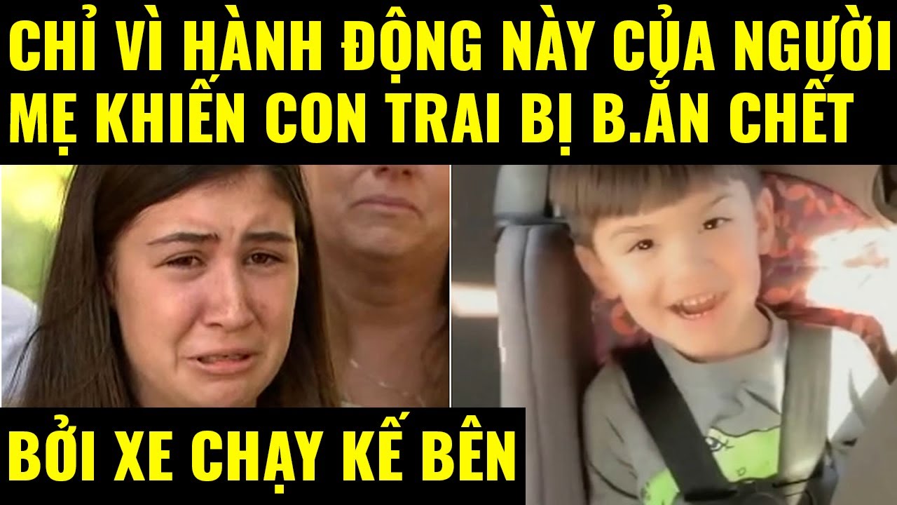 Cuộc sống ở Mỹ.Chỉ vì hành động này của người Mẹ đã khiến con trai bị b.ắn chết bởi xe chạy kế bên