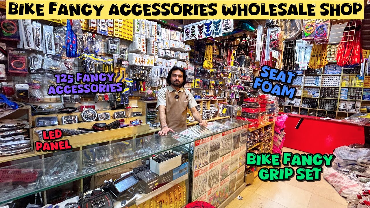 Motorcycle Fancy Accessories Wholesale Shop in Rawalpindi😱🔥|| Pak Moto