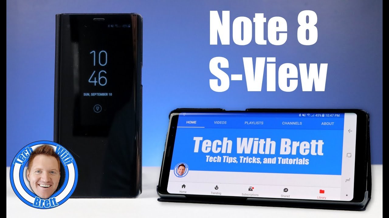 Note 8 S-View Flip Cover With Kickstand Review - Case by Samsung