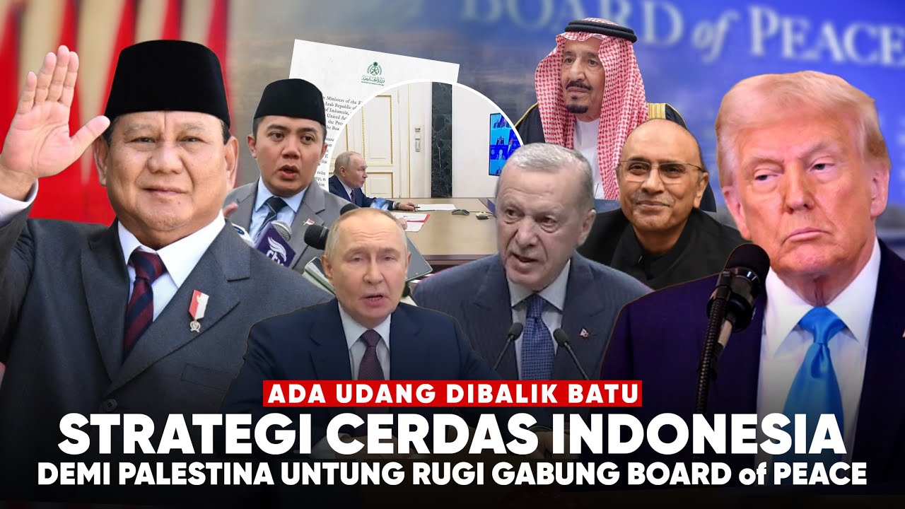 Strategi Indonesia Join Board of Peace Trump !! “Demi Palestina” Untung-Rugi yang ga banyak dibahas