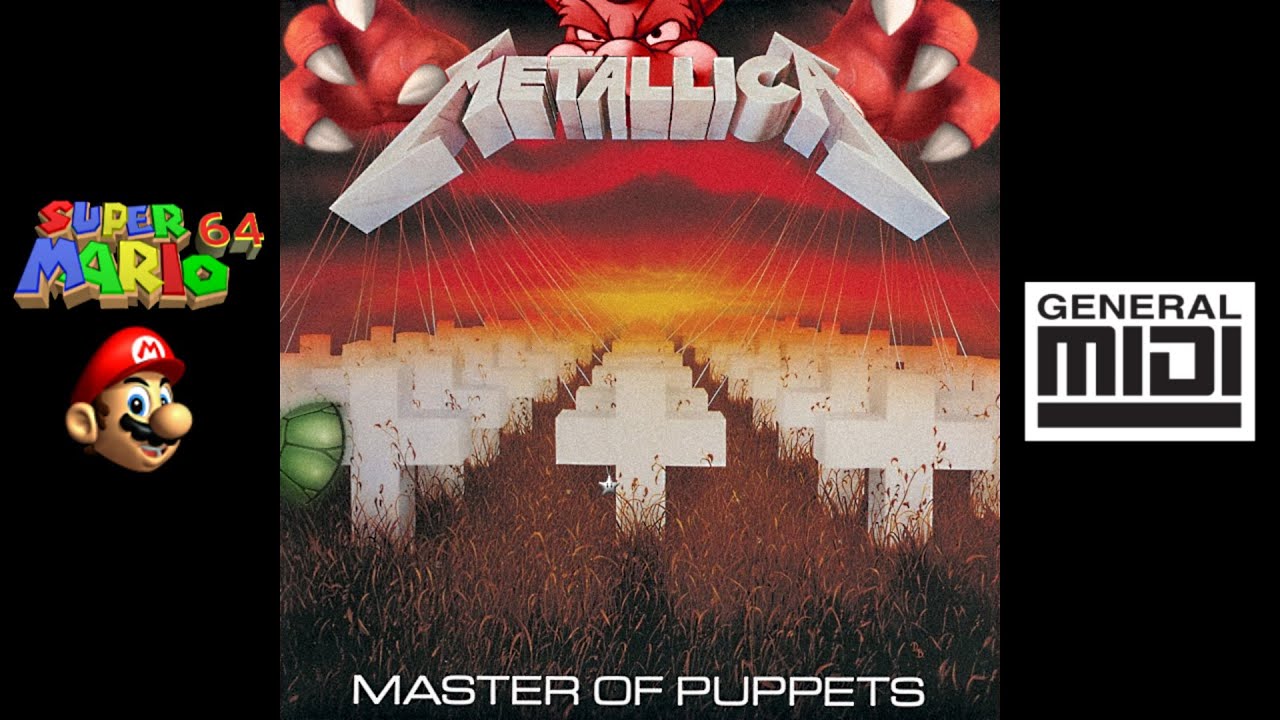 Metallica - Welcome Home (Sanitarium) w/ Super Mario 64 Soundfont ♫