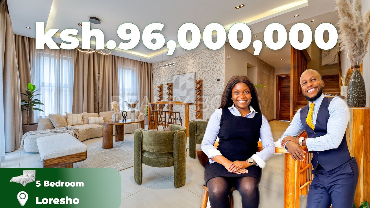 Inside a KSH 96,000,000💸 5-Bed Villa in Loresho, Nairobi | KENYA #realestate #interiordesign #viral