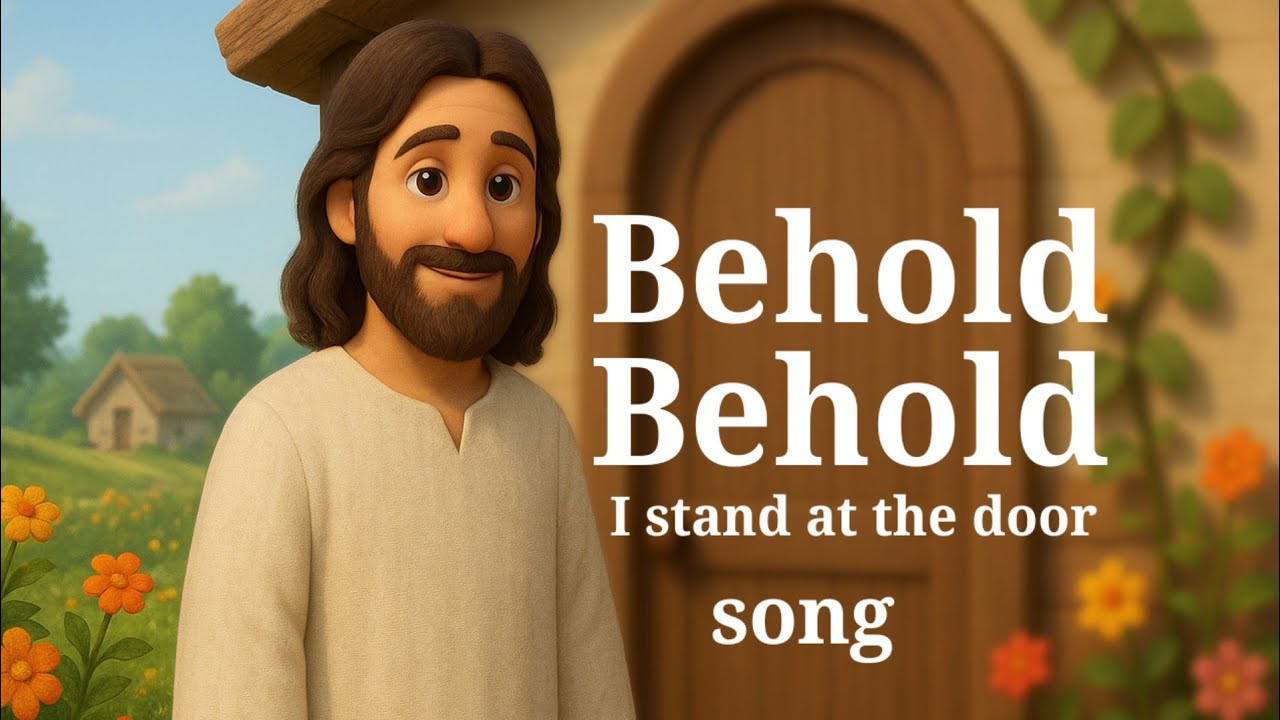 Behold, Behold I stand at the door song | Bible school for kids 