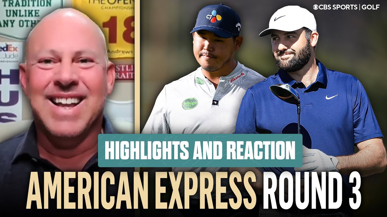 2026 American Express: Si Woo Kim (-22) holds lead as Scheffler sits 1 shot back | Round 3 Recap