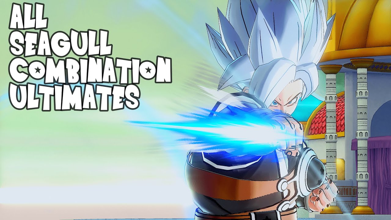 ALL SEAGULL COMBINATION ULTS #dbxv2 #xenoverse2 #xv2
