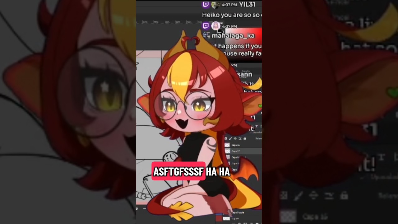 Mouse model Art +Rig by @Evichu #vtuberart #vtuber #mousevtuber