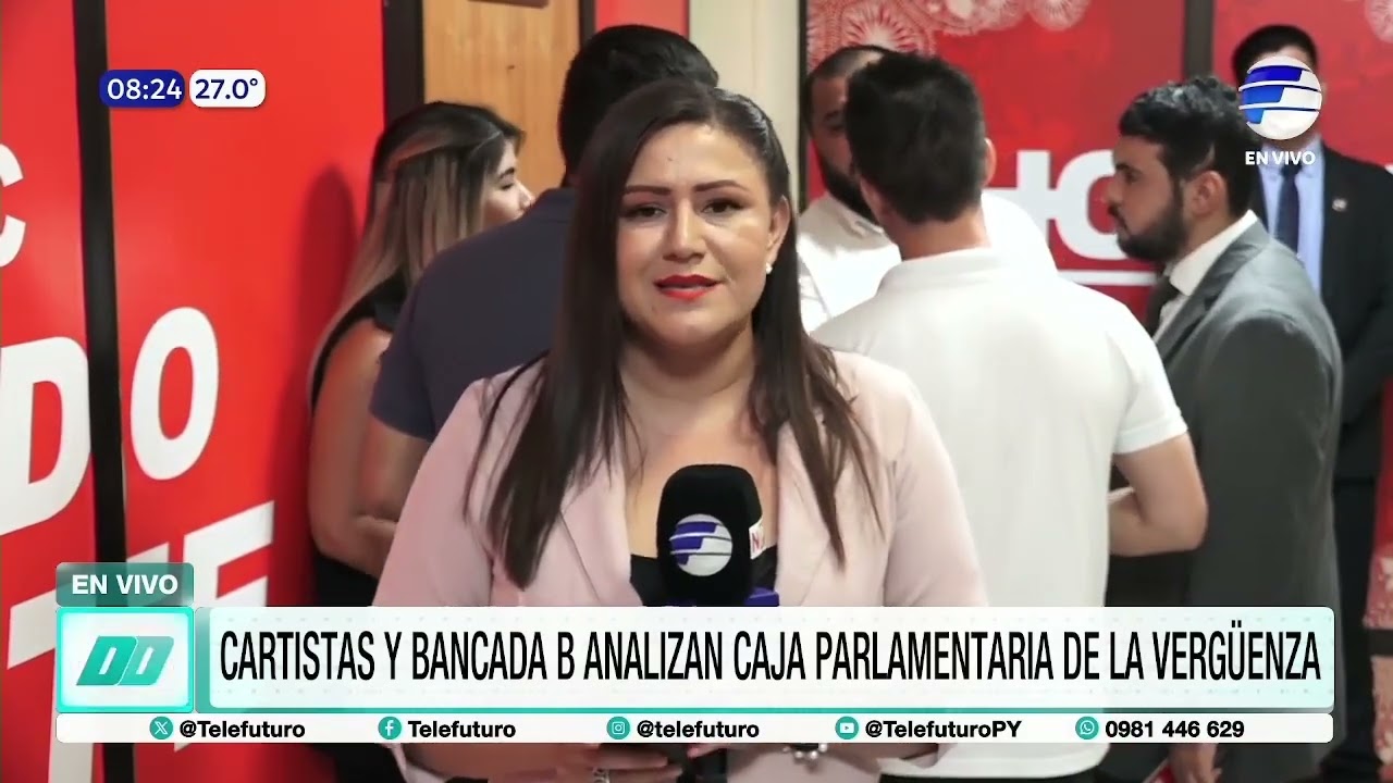 Cartistas y Bancada B analizan caja parlamentaria de la vergüenza