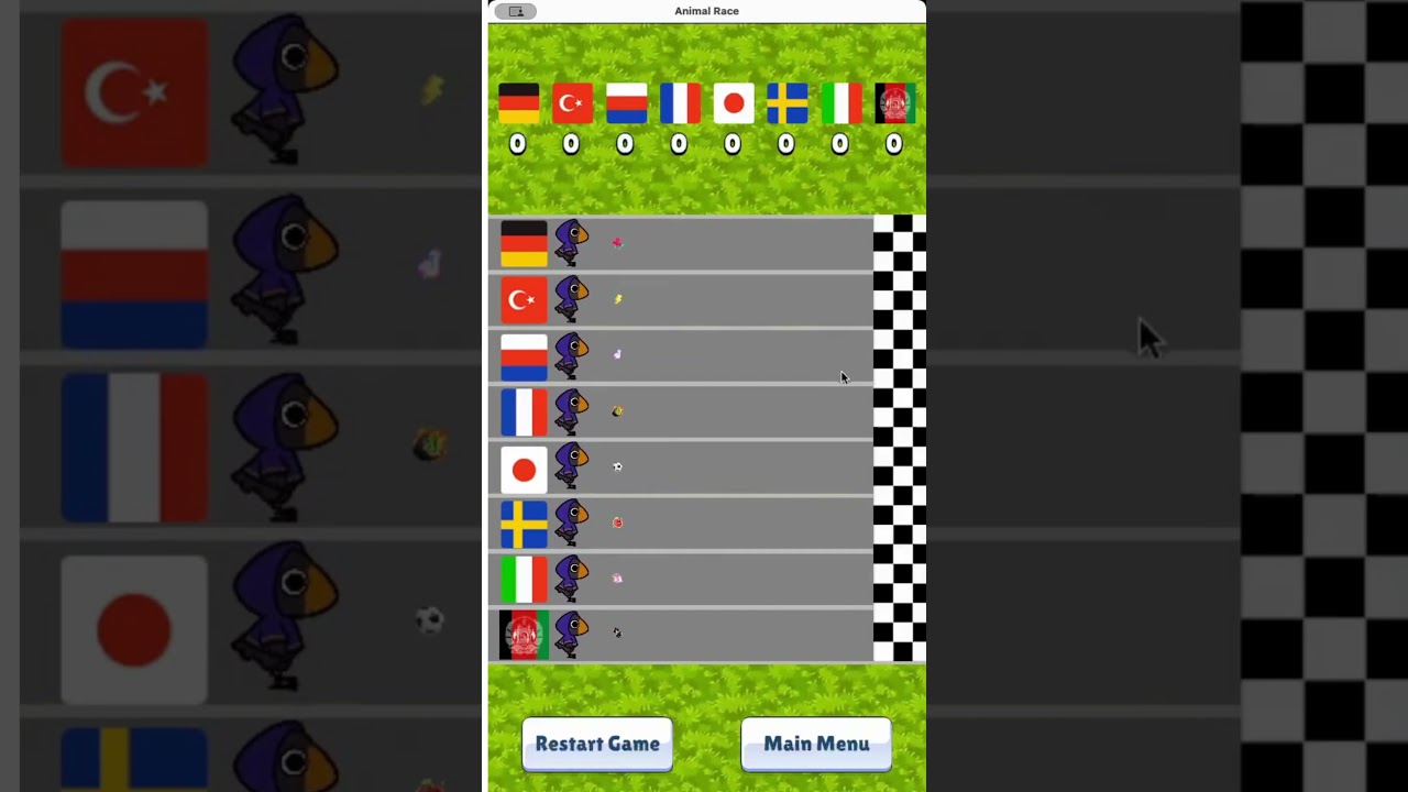Tiktok Animal Racing Live Game ( Automatic ) #interactivegaming #tiktoklivegames