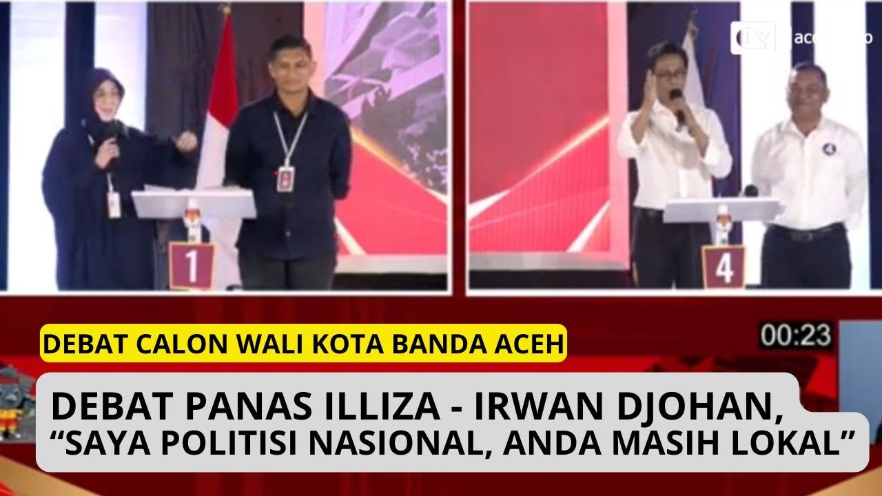 Panas! Teuku Irwan Djohan Tanya Illiza soal RUU Pilkada