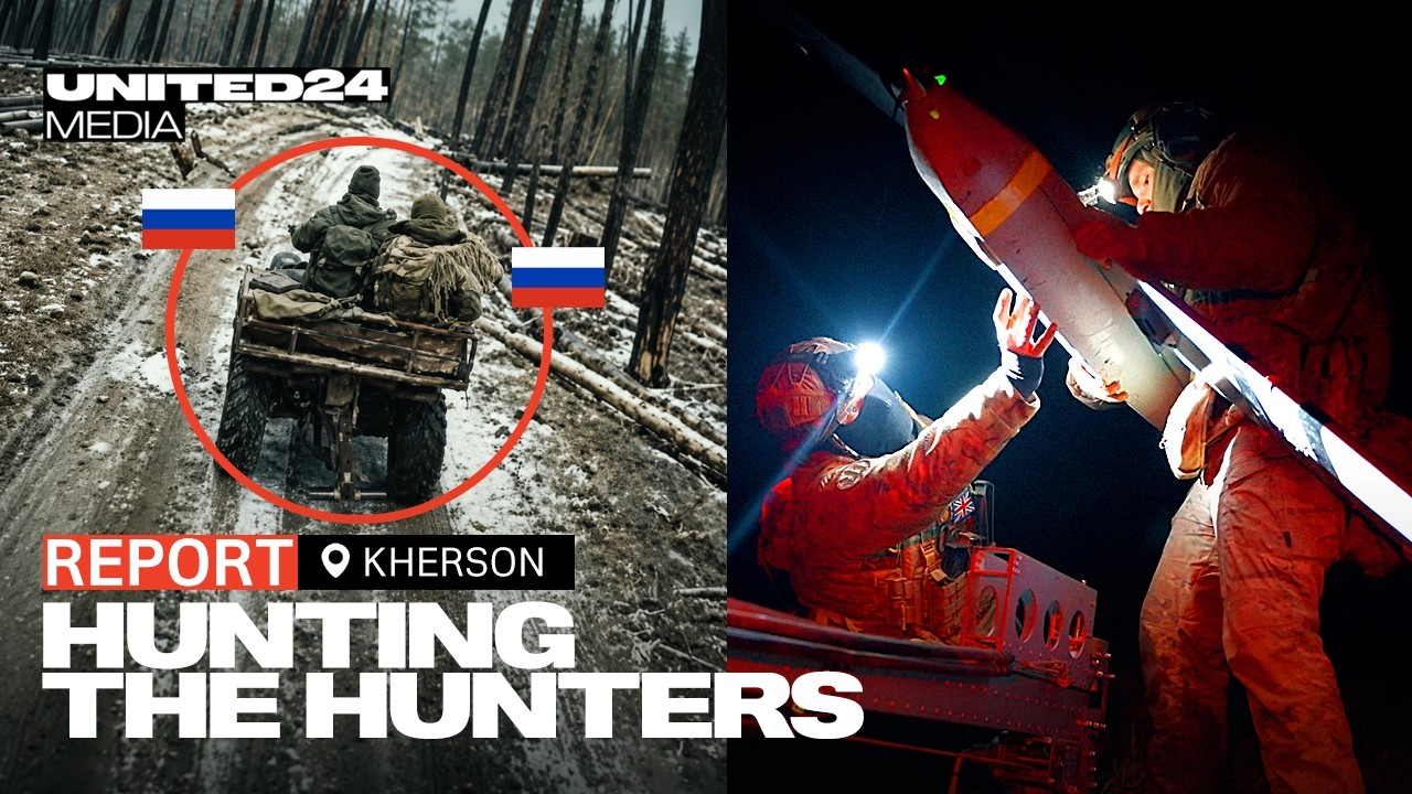 Night Mission With the 426th Unmanned Systems Regiment Hunting Russians Over the Dnipro River