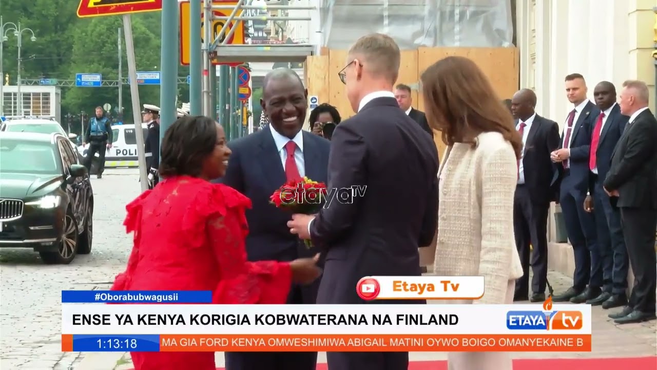 President Ruto holds diplomatic, economic talks with Finnish President Alexander Stubb in Helsinki