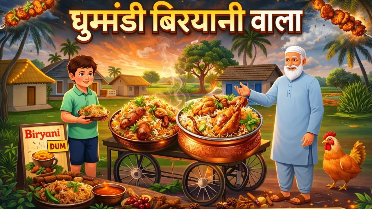 घमण्डी बिरियानी वाला | moral story | hindi kahaniya | moral story in Hindi | #kahaniya 
