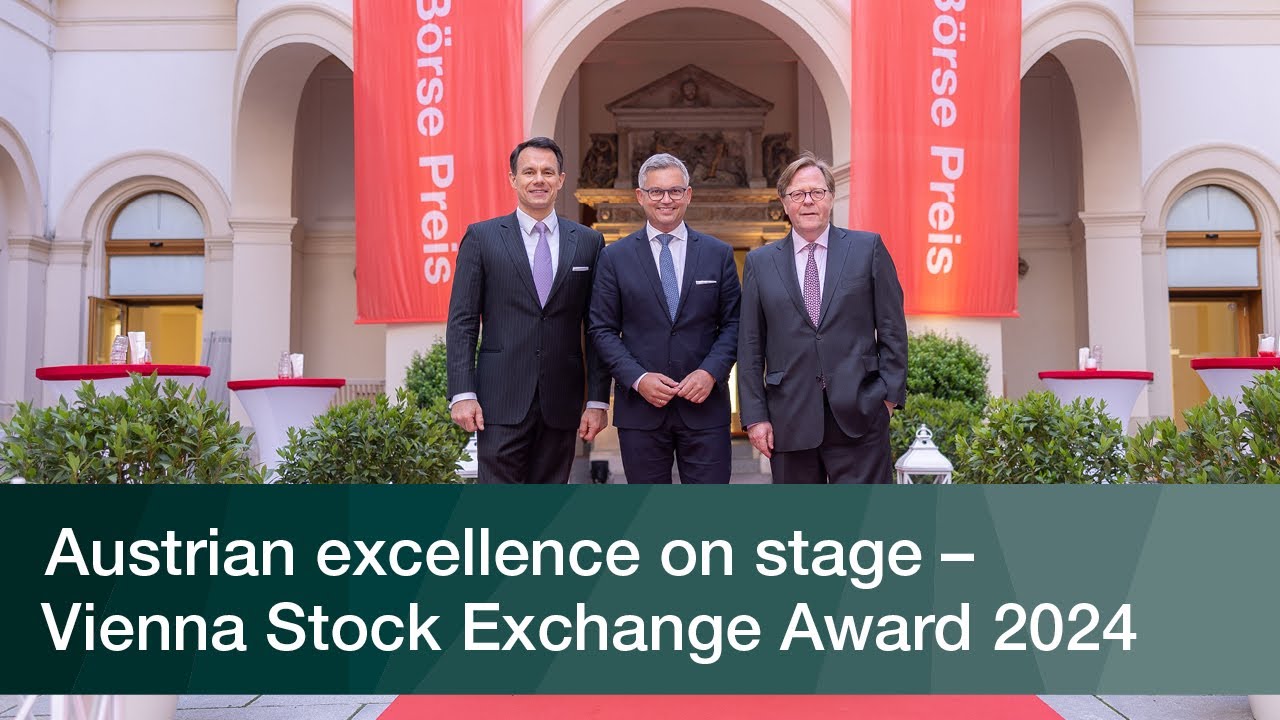 Austrian excellence on stage &ndash; Vienna Stock Exchange Award 2024