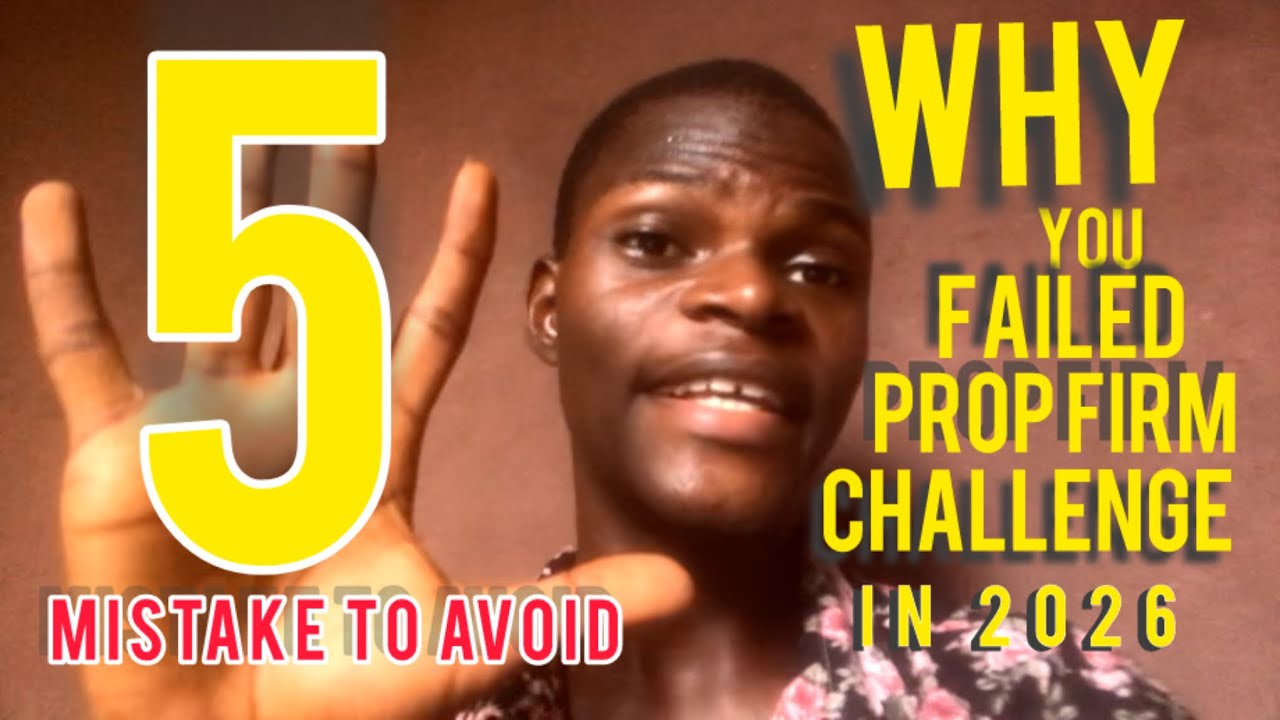 Why Most Traders Fail Prop Firm Challenges 5 Costly Mistakes| pass your prop firm easily in 2026