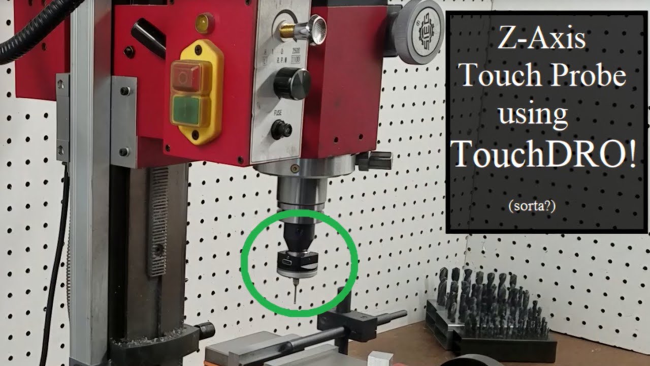 Machining a Cube Without Measuring, Using TouchDRO!