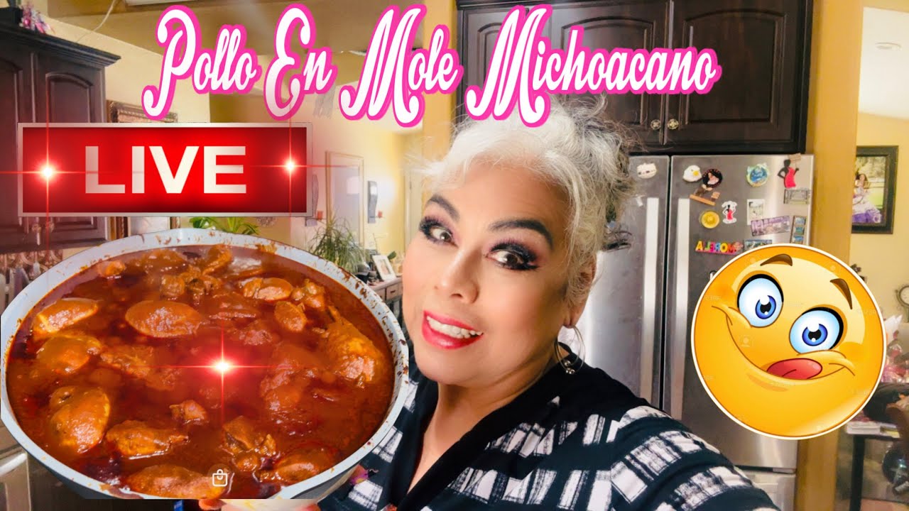 Mole Michoacano De Pollo  DELICIOSAS  COMIDA MEXICANA #cocina  #delicious  #food  #receta  #mole 