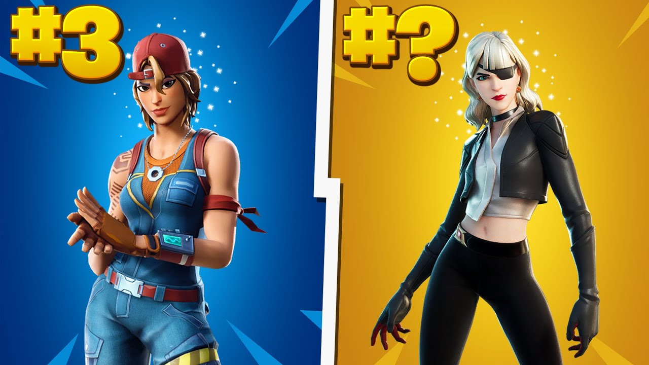 10 Most TRYHARD 1200 V-Buck Skins In Fortnite (Sweaty Skins)
